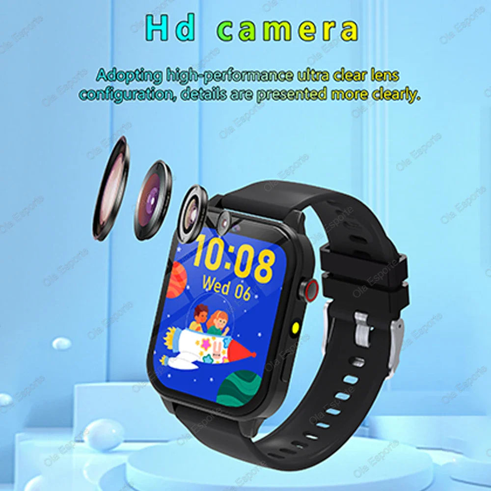 Kids Smart Watch – 18 Games, Pedometer & Sleep Tracker