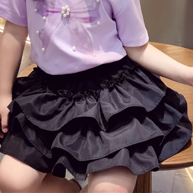 Girls Tutu Ballet Princess Skirt | Summer Cake Skirt Ages 7–13