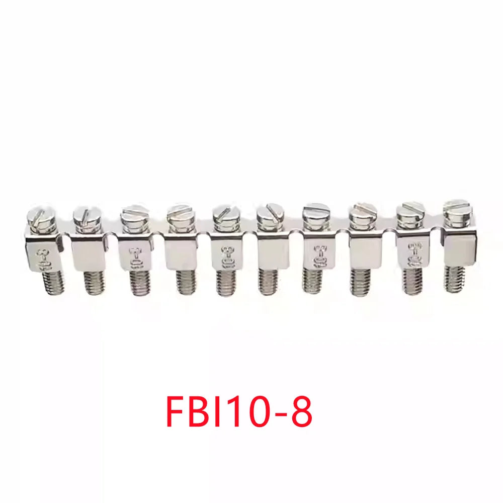 10pcs/lot UK6N UK 6N Screw Feed-through Wire Connector UK 6mm² Universal Plug Multi-Color Electrical DIN Rail Terminal Block Peaceful Pleasures Health and Wellness FBI10-8 10pcs