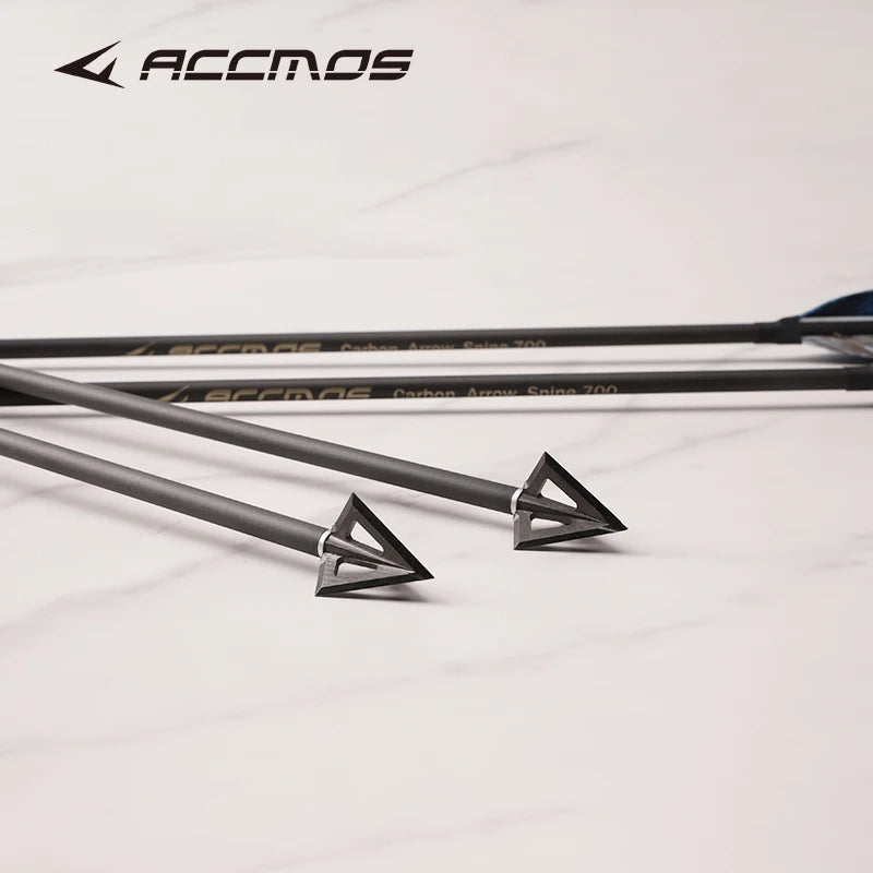 Archery Arrowhead 125 150 Grain 3 Blade Arrow Tips Hunting Point