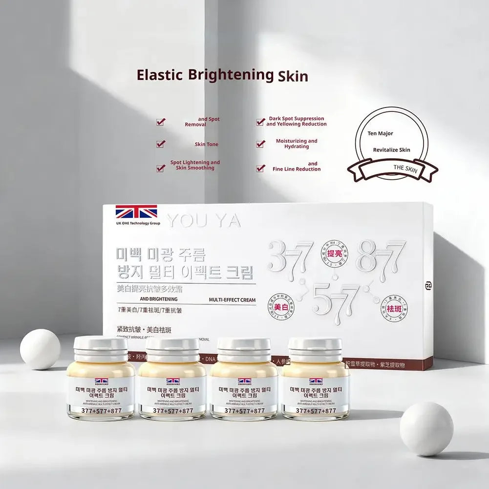 15gx4pcs 377 577 877 Nicotinamide Face Cream Whitening and Spot-Removing Dark Corrector Freckle Remove Multi-effect Cream Peaceful Pleasures Health and Wellness