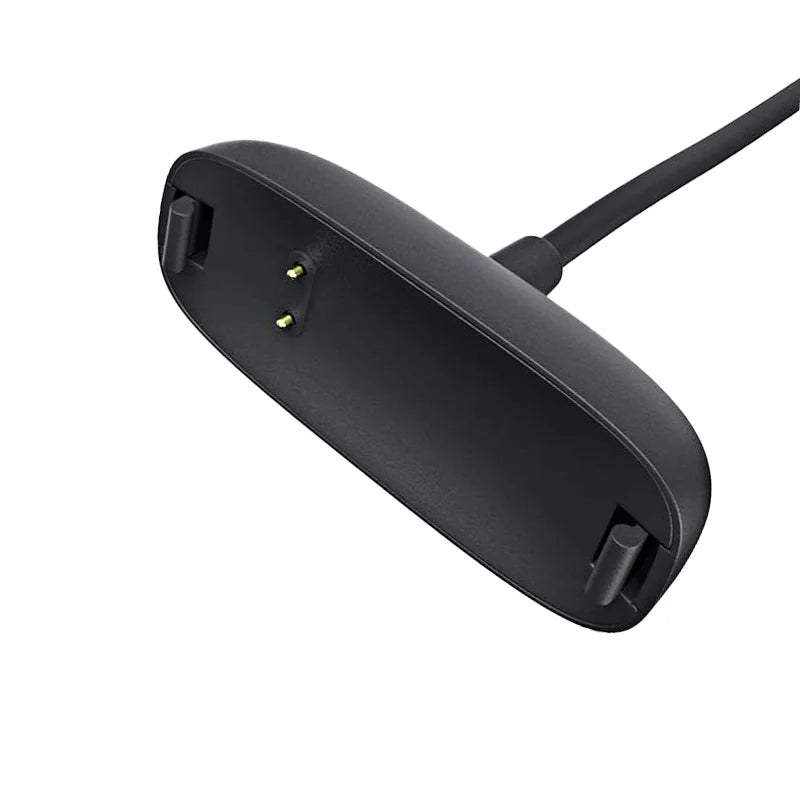 For Fitbit Inspire 2 USB Charger Smart watch Charger Fast Charger Fitness Tracker Replacement Charger 3.3ft Peaceful Pleasures Health and Wellness black