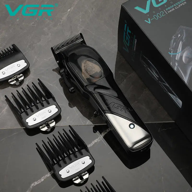 VGR Long Life Hair Trimmer Powerful Power Hair Trimmer Set for Men with Base series hair trimmer Peaceful Pleasures Health and Wellness