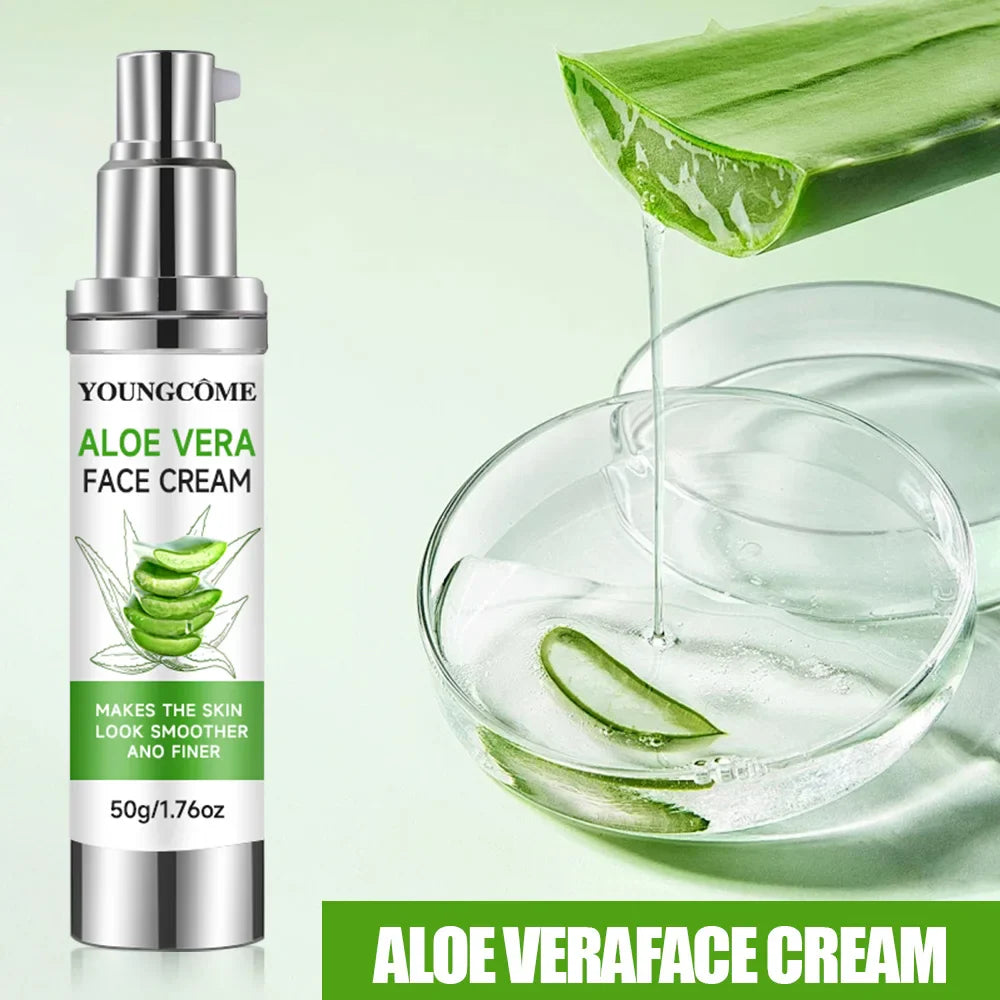 YOUNGCOME Aloe Vera Moisturizing Cream – All Skin Types