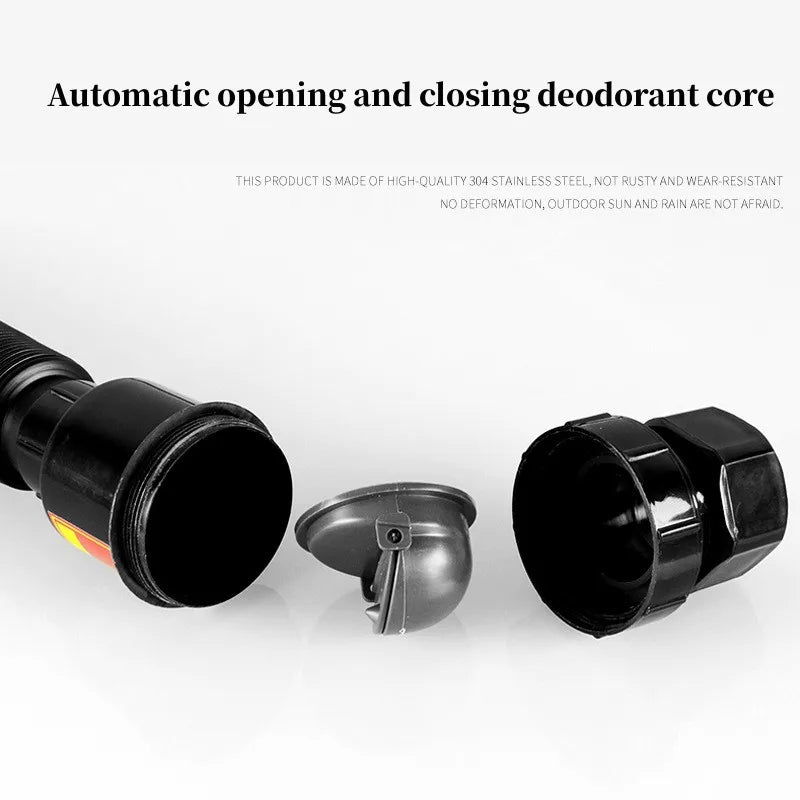 Flexible Sink Drain Pipe Kit – Anti-Odor & Anti-Clog Universal