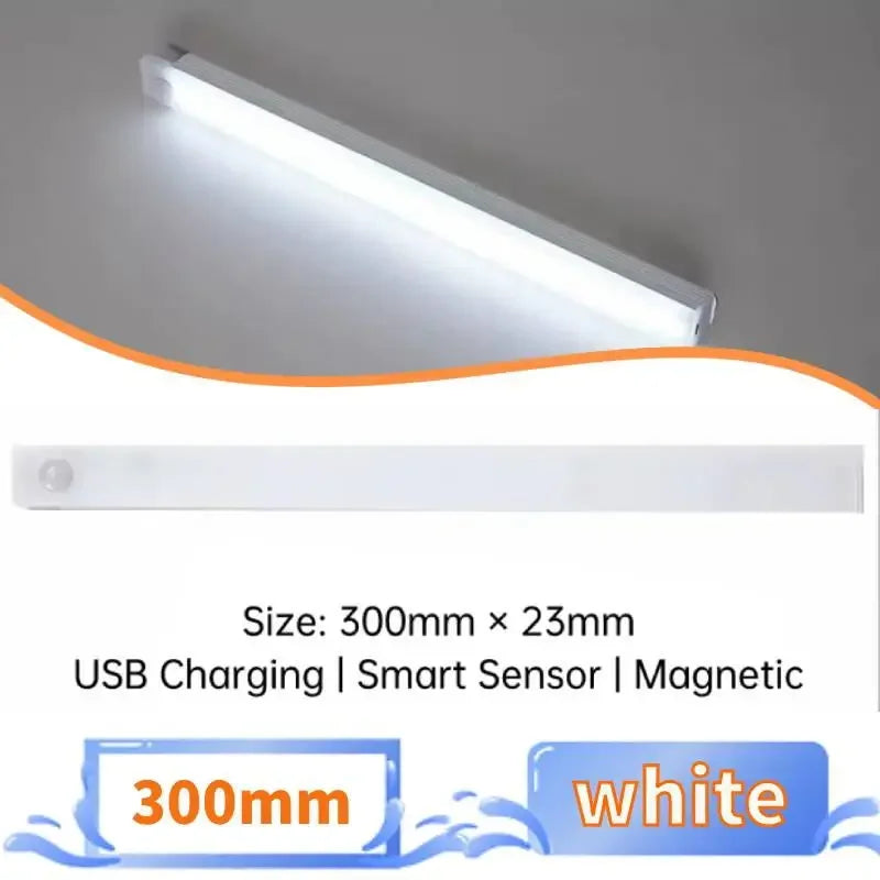 Motion Sensor LED Night Light – USB Rechargeable Cabinet Light