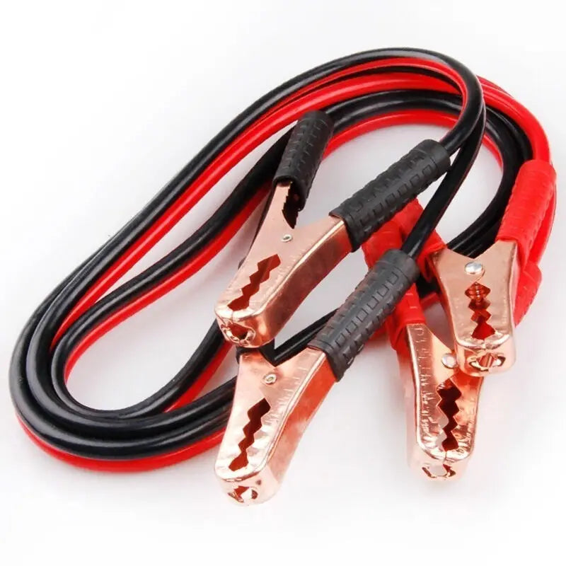 Jumper Cables for Car Battery, Heavy Duty Automotive Booster Cables for Jump Starting Dead or Weak Batteries Peaceful Pleasures Health and Wellness 2x Jumper Cables