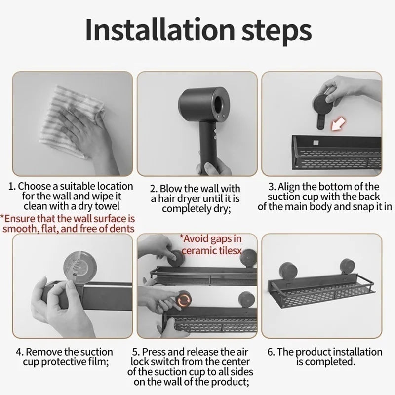 Heavy Duty Suction Cup Hooks No-Drill Wall Hanger Set of 8