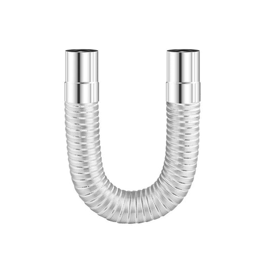 Stainless Steel Elbow Chimney Liner Bend Multi Flue Stove Pipe Peaceful Pleasures Health and Wellness White 1