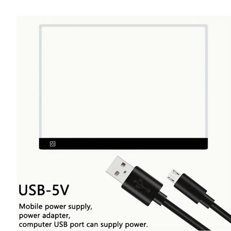 Led Drawing Copy Pad 3 Level Dimmable Board Table Animation Painting