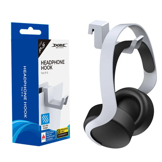 PS5 Headphone Stand Mount – Anti-Slip Gaming Headset Hanger Gaming Headset Stand Oasis Select