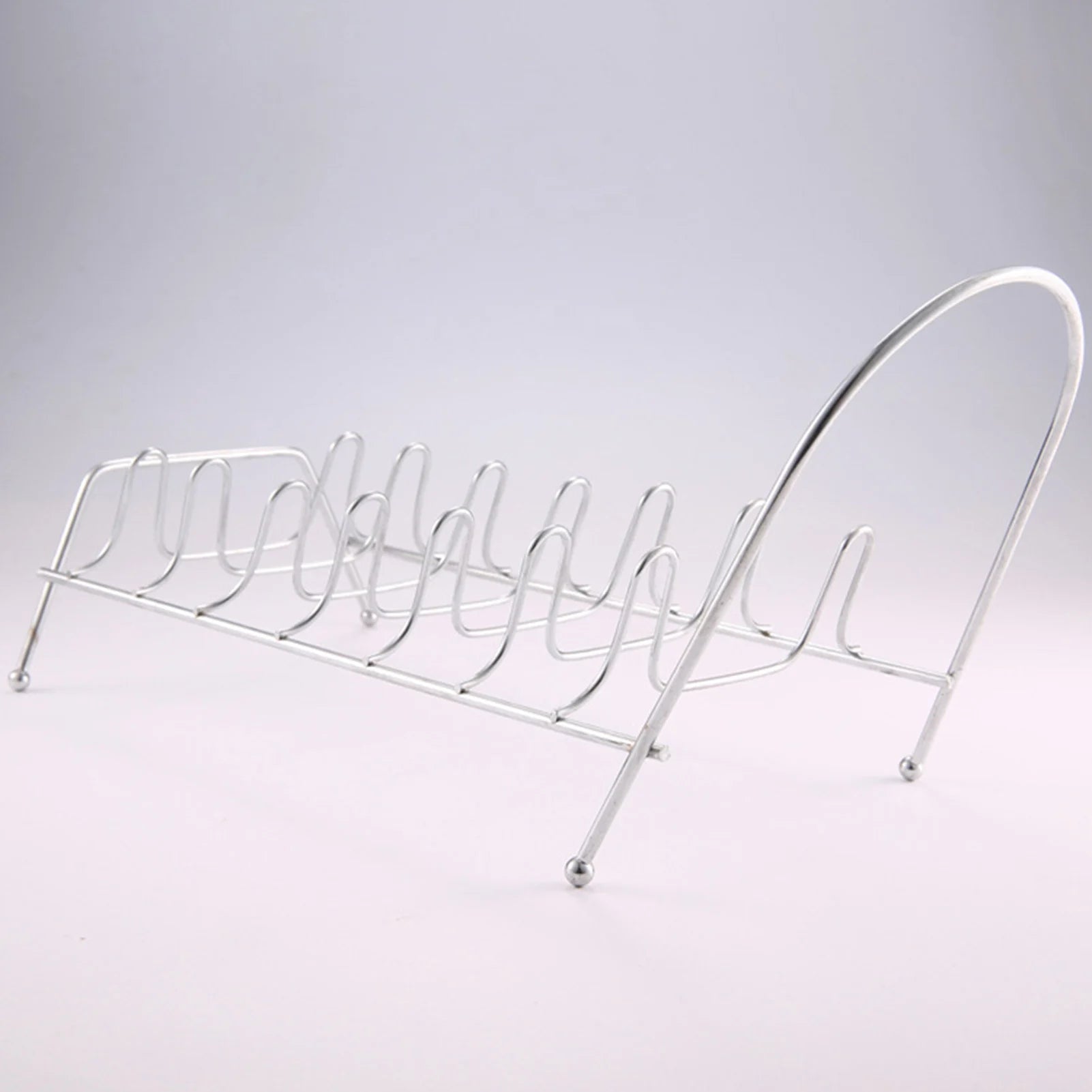 Kitchen Countertop Dishes Dry Shelf Simple Design Space Saving Storage Rack Suitable for Keep Plates Neatly Stored Peaceful Pleasures Health and Wellness