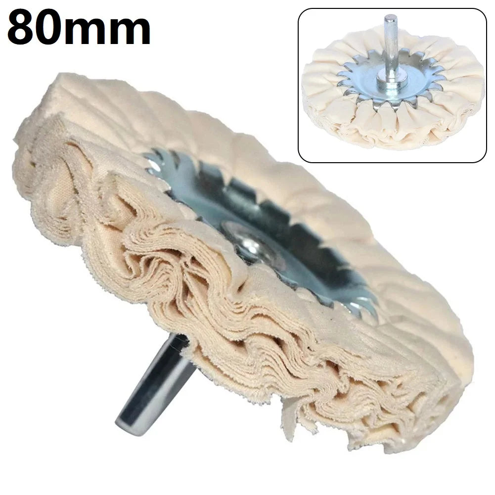 Cotton Airway Buffing Wheel Diameter Polishing Buffs Metal Stainless