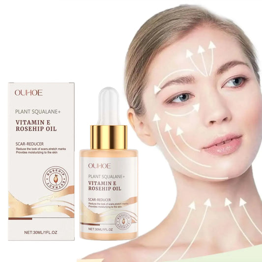 Squalane Rosehip Face Oil – Firming, Anti-Aging & Moisturizing