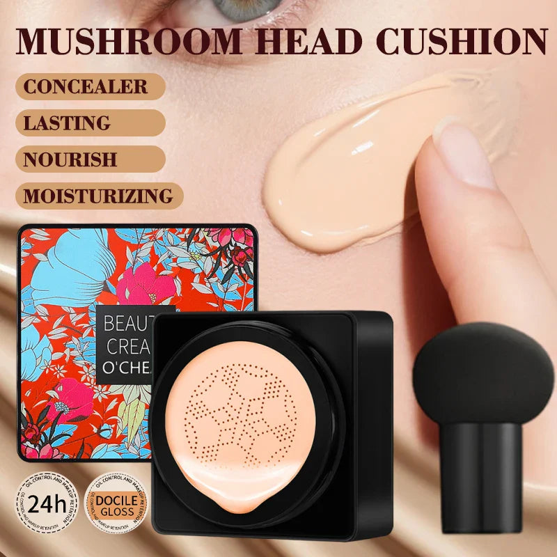 Mushroom Head Air Cushion BB Cream – Full Coverage Foundation