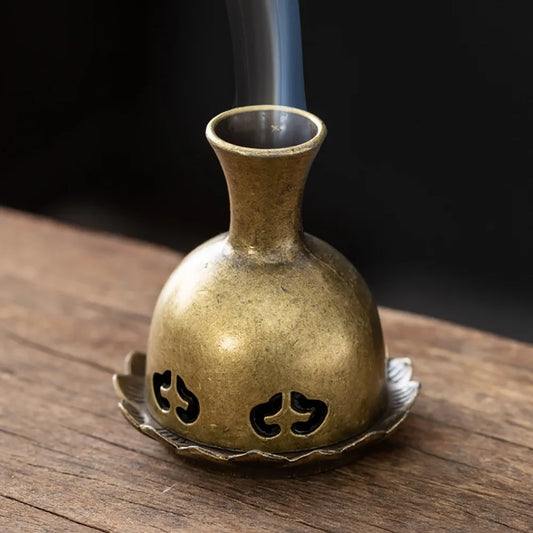Chinese Style Zinc Alloy Incense Burner | Aromatherapy Holder Incense Burner Oasis Select 7