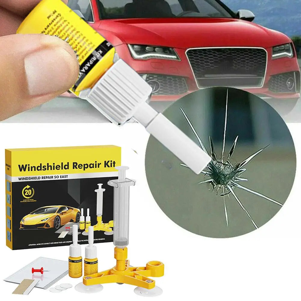 DIY Car Windshield Crack Repair Kit | Nano Glass Restore