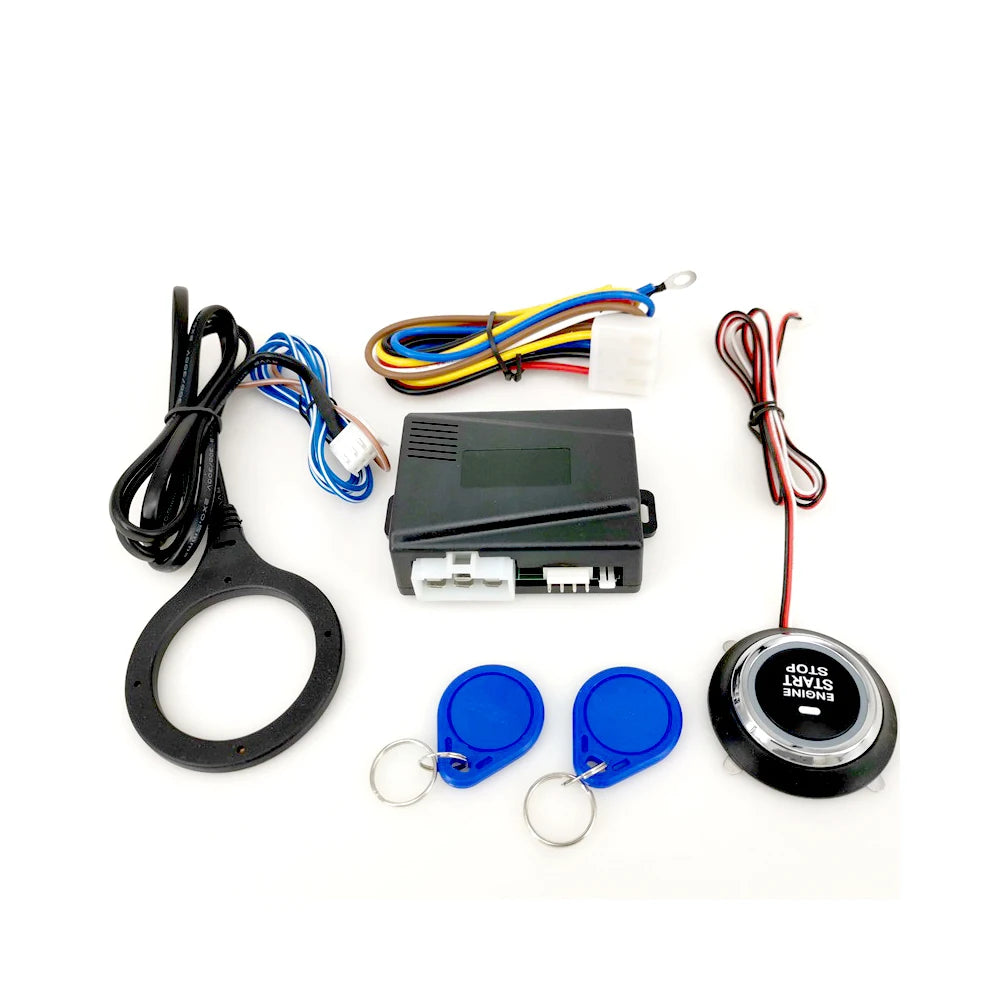 12V Push Button Start Stop Ignition Starter Kit – Keyless Car