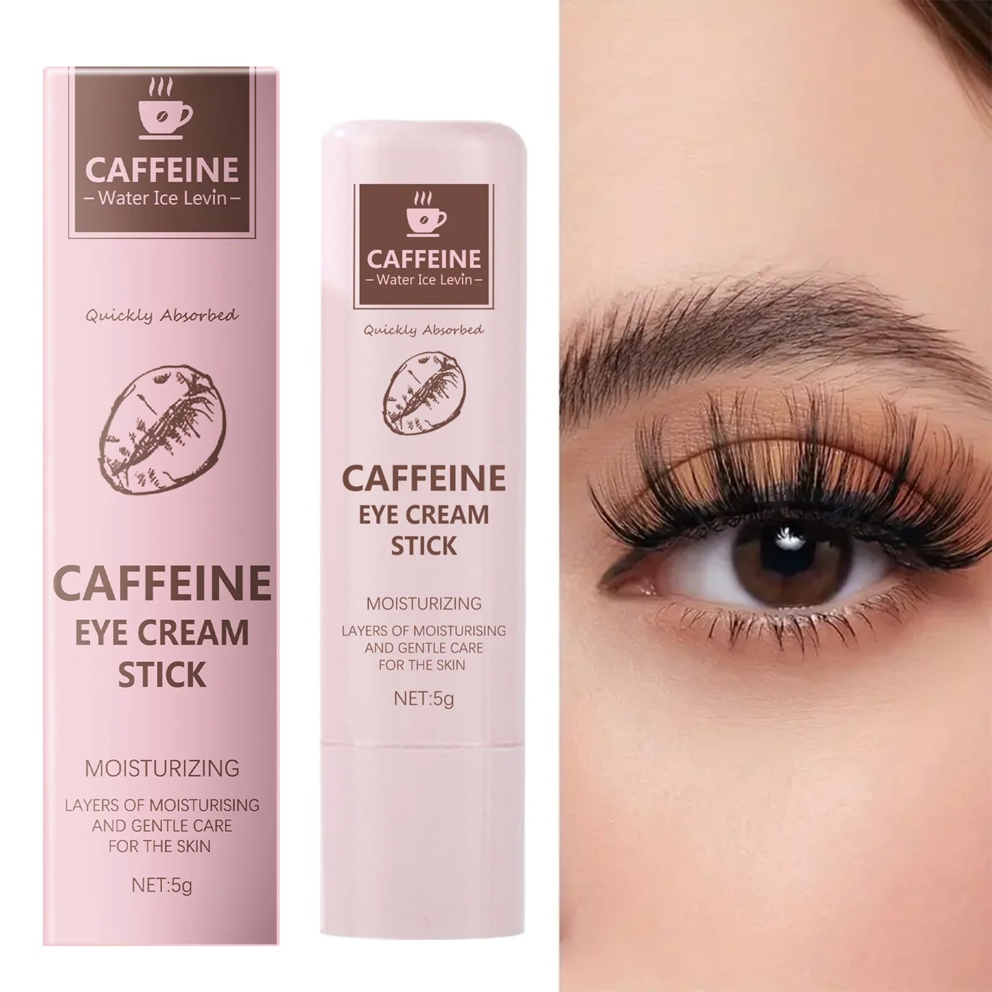 Caffeine Eye Cream Stick – Brightening Moisturizing Eye Serum