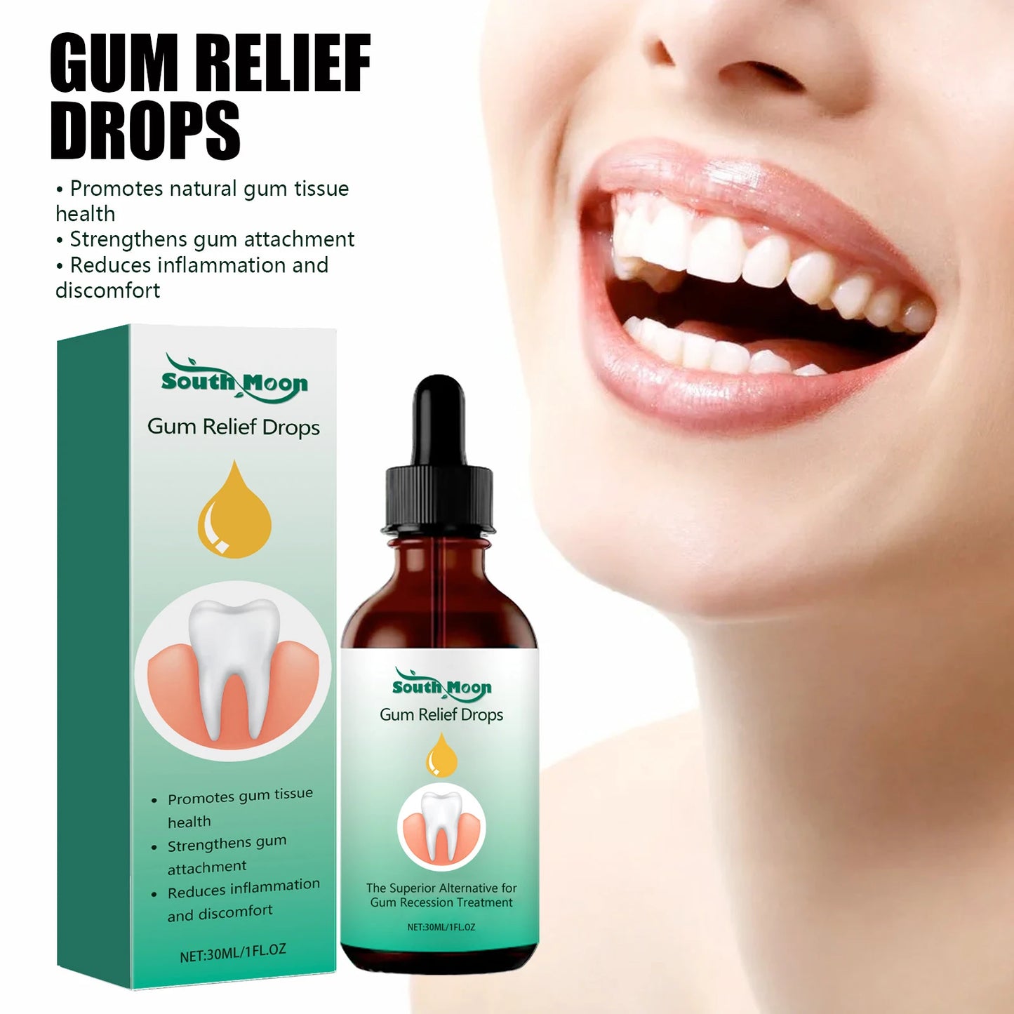 South Moon Gum Repair Serum Drops | Oral Care 30ml