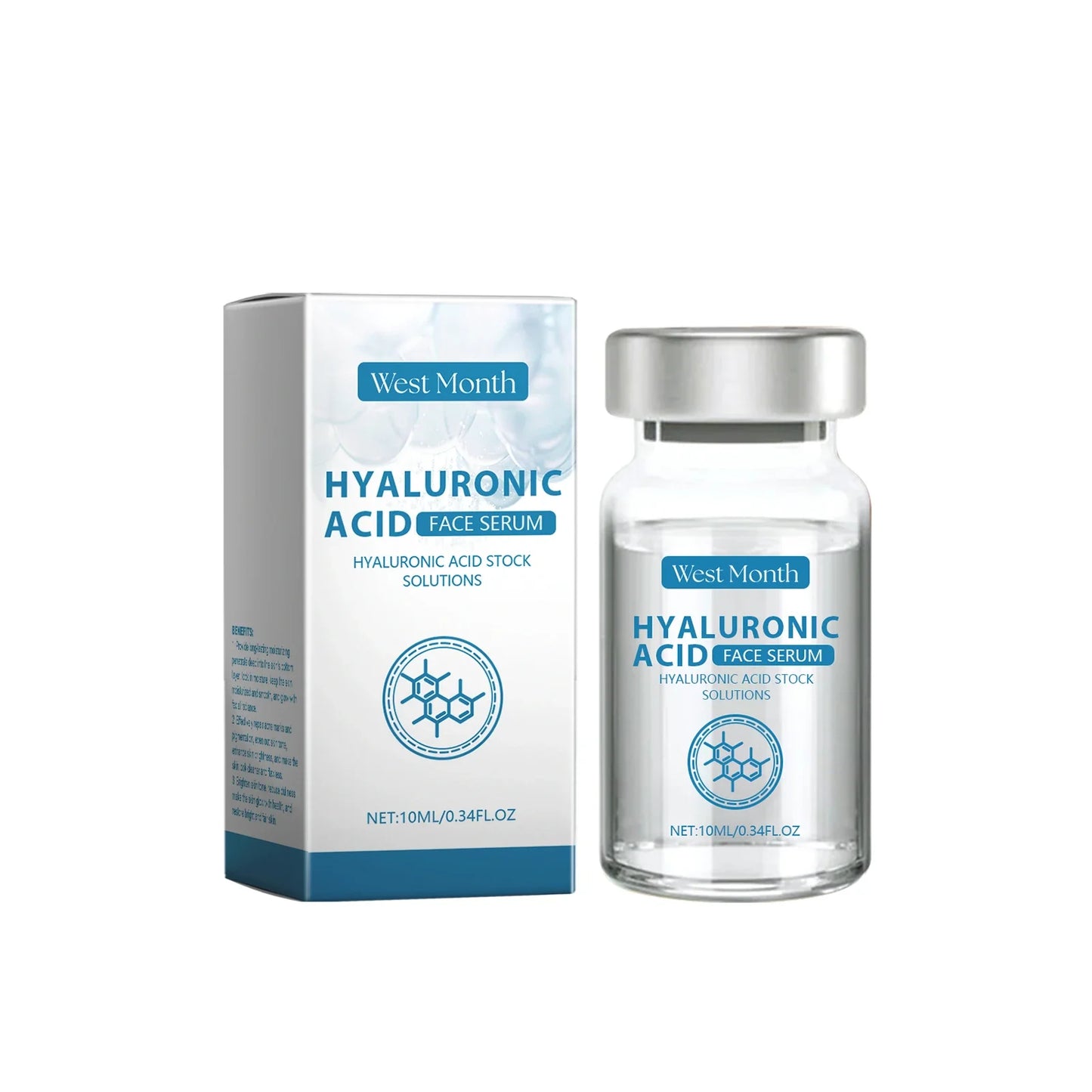 Hyaluronic Acid Face Serum – Hydrating & Pore Minimizing