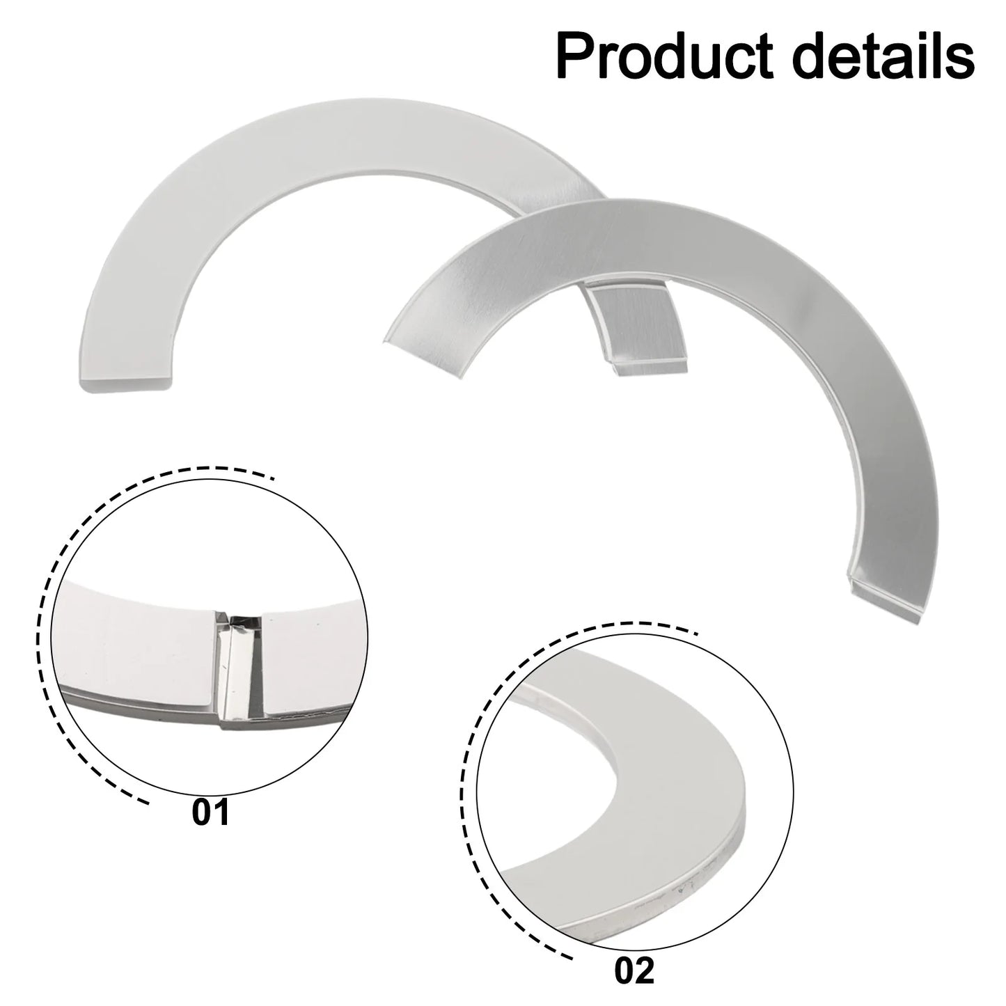 Faucet Decorative Cover Stainless Steel Round Pipe Gas Water Heater