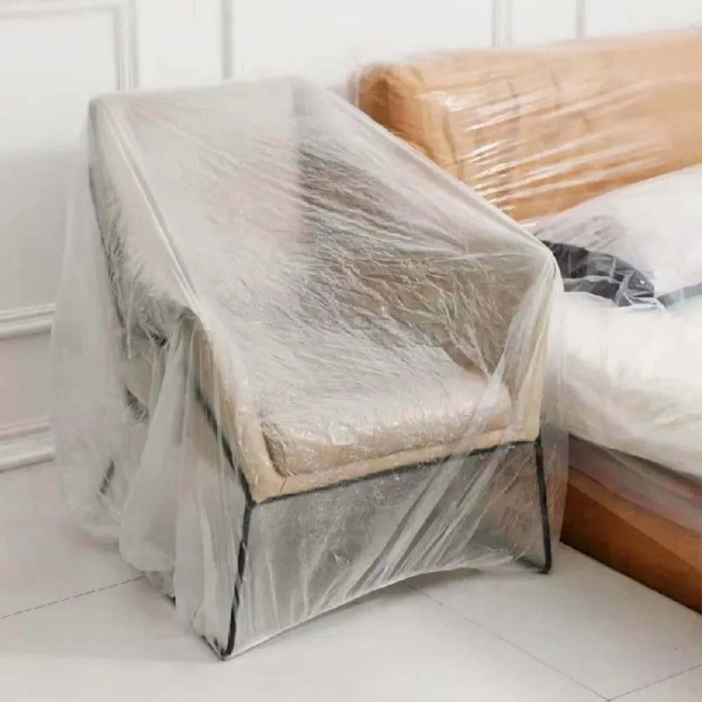 Heavy Duty Waterproof Disposable Dust Cover for Beds & Furniture