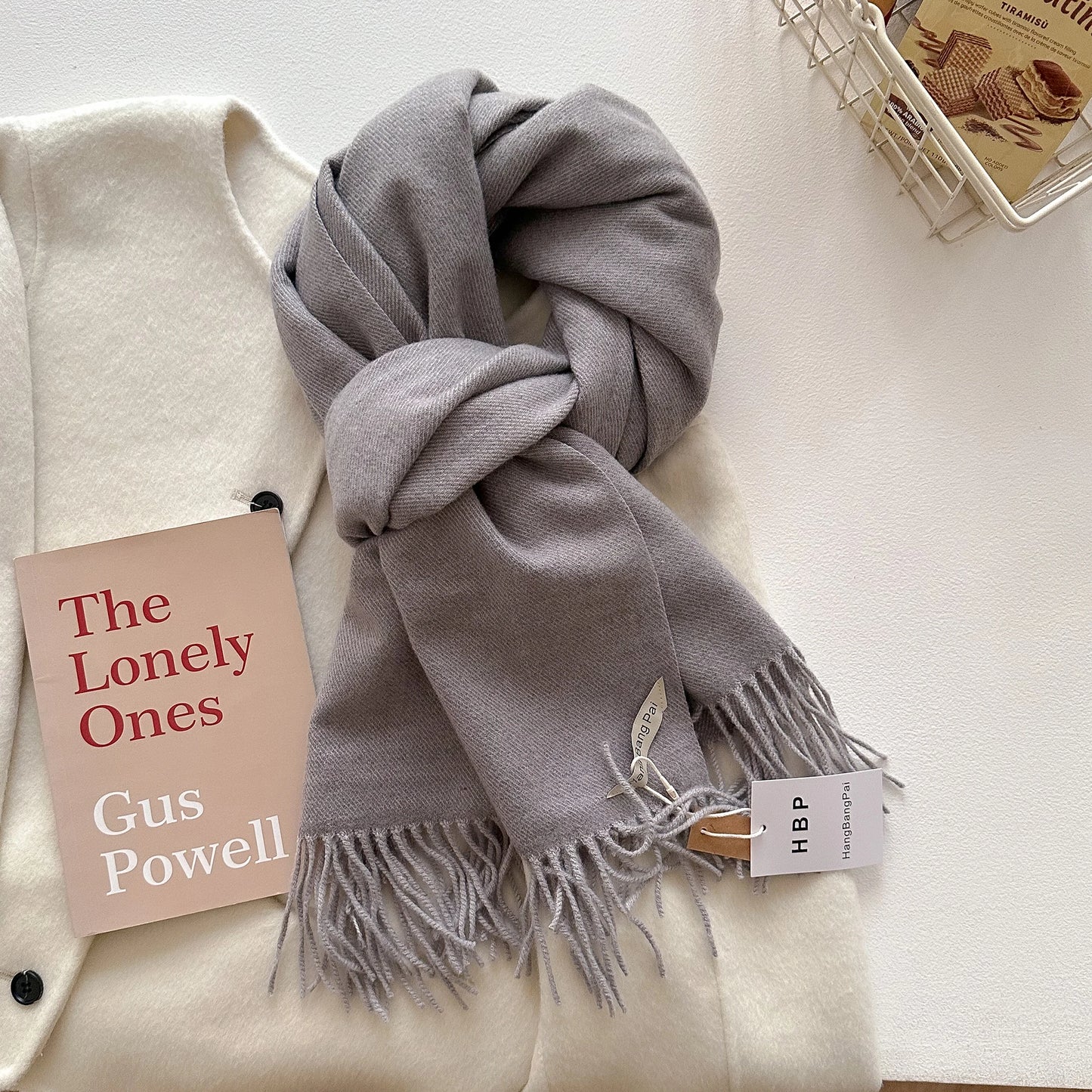 Women's Long Knit Winter Scarf – Shawl Wrap & Pashmina