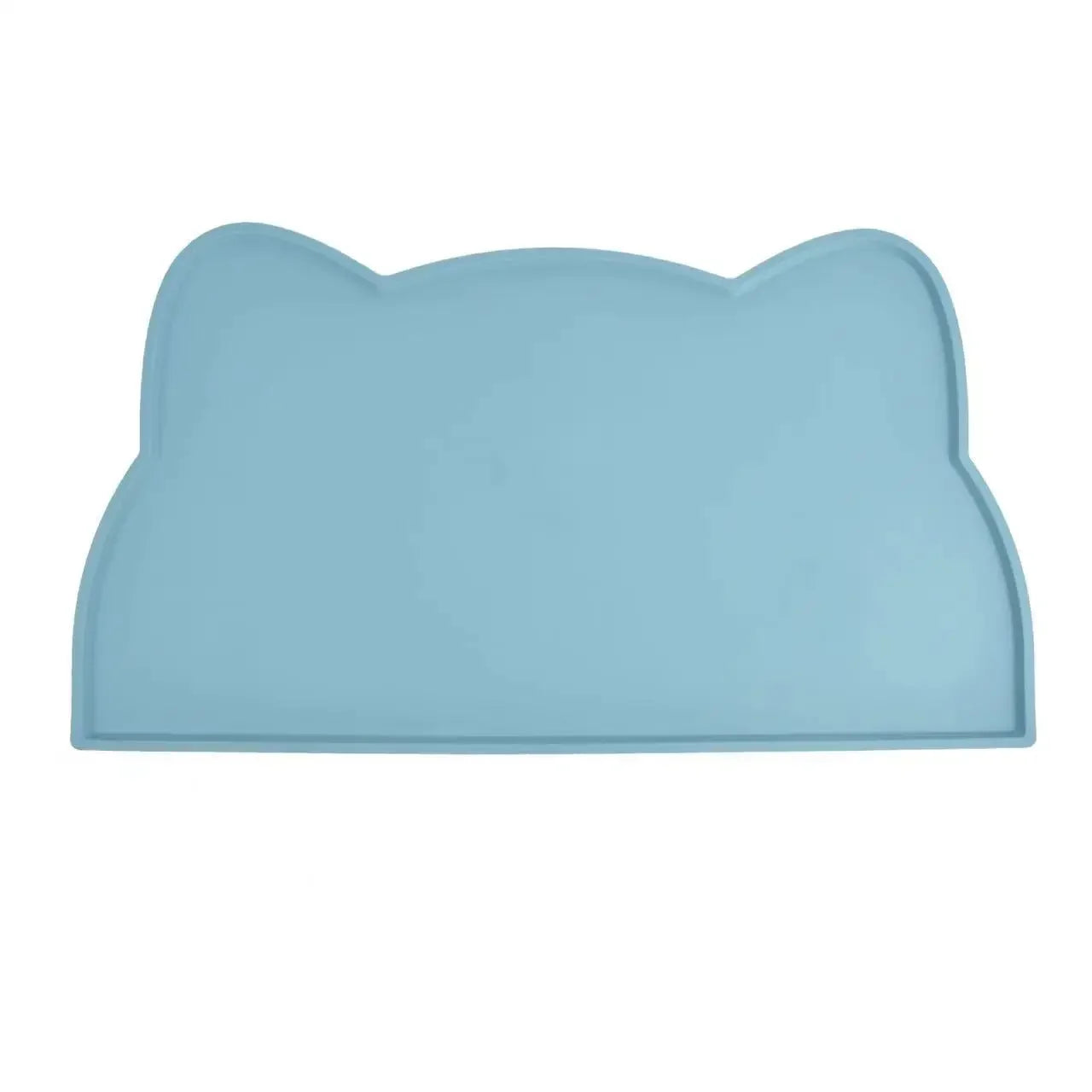 Silicone Non-Slip Pet Feeding Mat for Dogs & Cats Pet Feeding Mat Peaceful Pleasures Health and Wellness blue