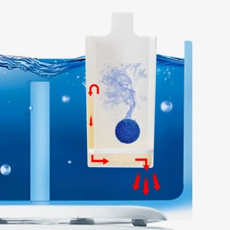 Toilet Tank Solid Cleaner Dispenser – Reusable Plastic