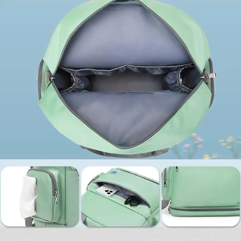 Large Diaper Backpack for Moms – Stylish & Functional Baby Bag