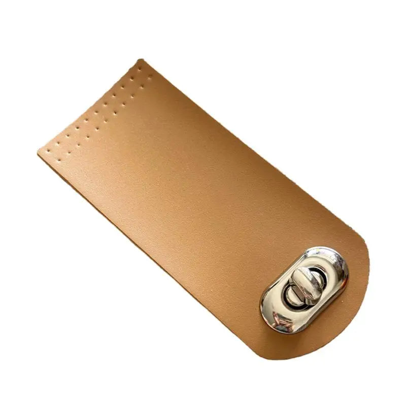 Leather Sew-On Snap Closure Bag Buckle | DIY Handbag Fastener