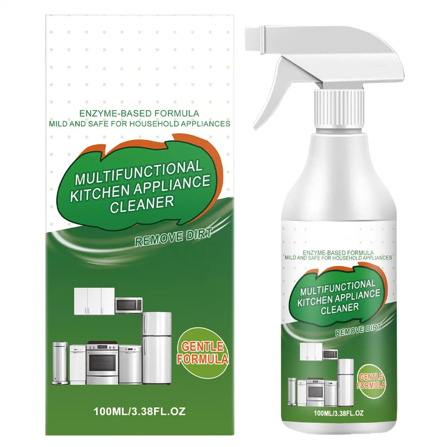 Kitchen Degreaser Spray 100ml – Oven, Stovetop & Hood Cleaner