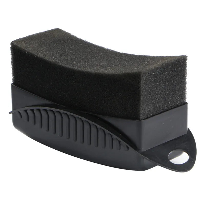 Car Sponge Brushes Tires with Lids Polishing Waxing Oiling Waxing Sponge Wiping Tire Cleaning Brushes Cleaning Tool Peaceful Pleasures Health and Wellness without cover