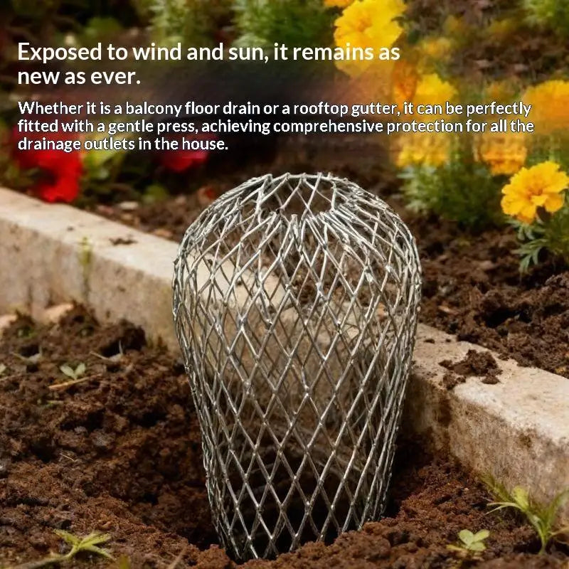 3-Inch Gutter Filter Leaf Guard | Downspout Drain Strainer