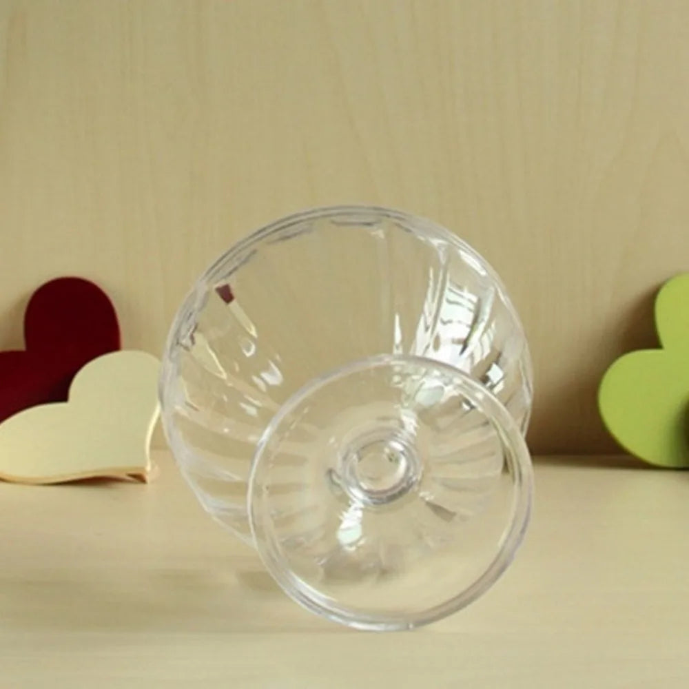 Clear Plastic Dessert Cups 250ml – Party Goblets | Ice Cream