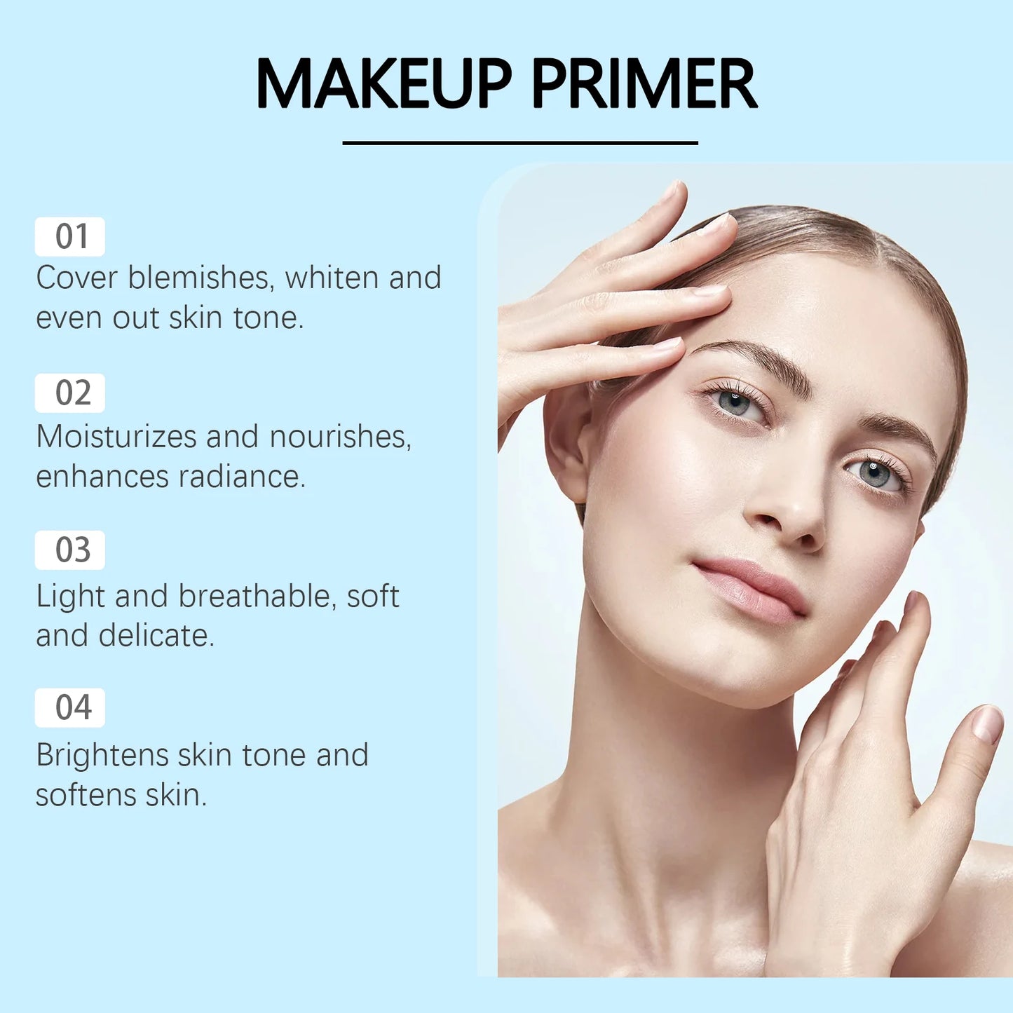 Hydrating Makeup Primer Cream – Moisturizing Face Primer 30ml