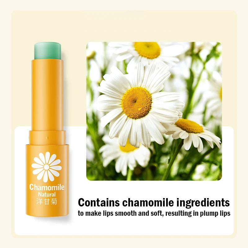 BIOAQUA Chamomile Lip Balm 3-Pack | Moisturizing & Nourishing