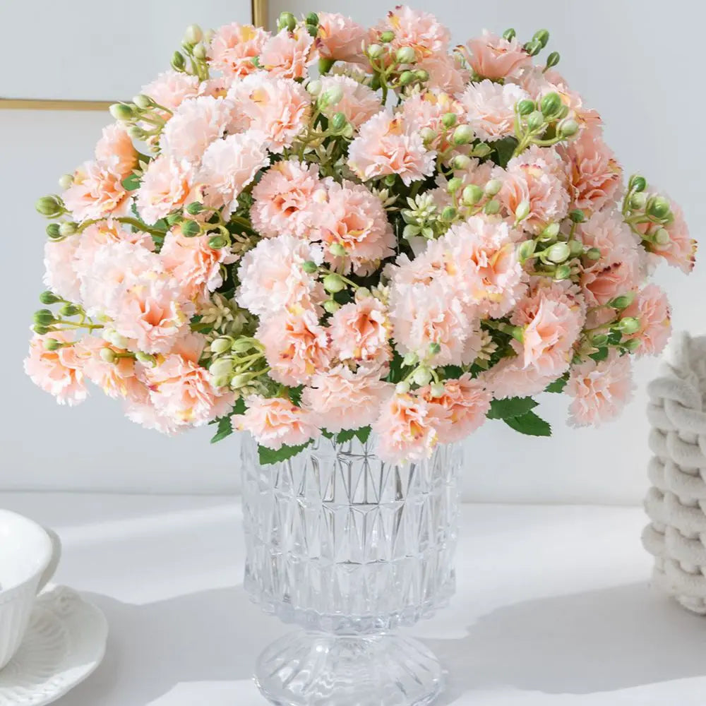Silk Carnation Artificial Flowers | Wedding, Home & Party Décor