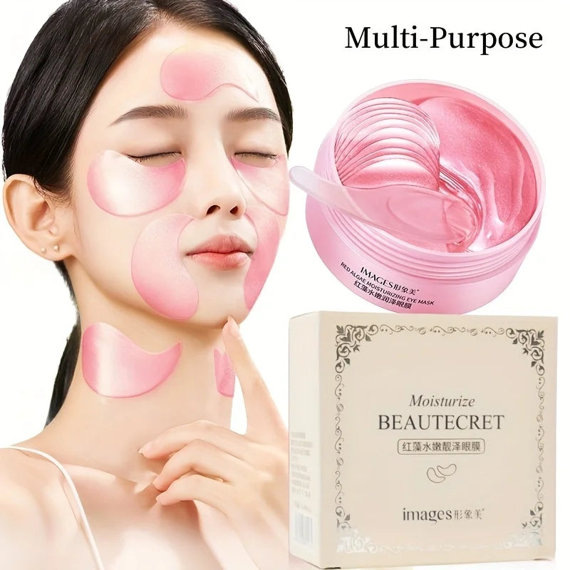 Red Algae Eye Patches 60 Pcs – Hydrating Under-Eye Mask