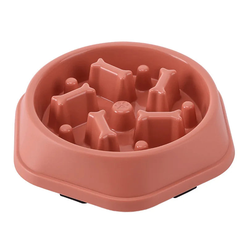 Slow Feeder Dog Bowl | Anti-Slip Maze Puzzle Dish