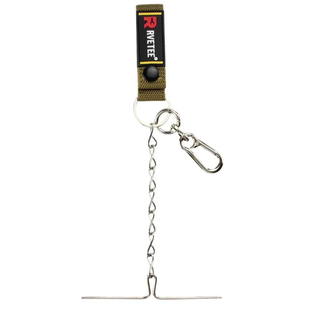 Electrical Tape Holder Chain for Tool Belt | Holds 7 Rolls
