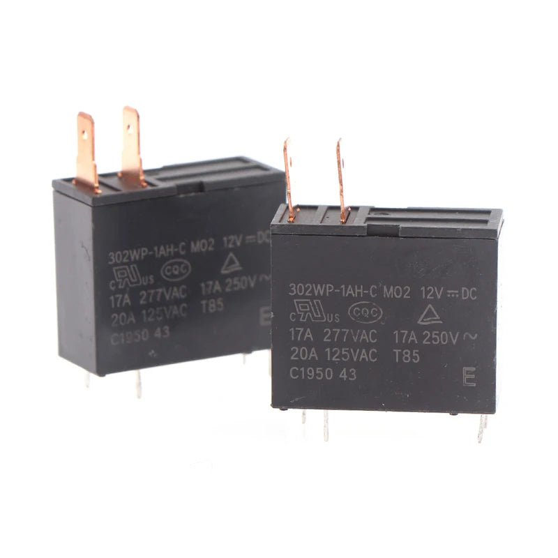 2 PCS 12V Relay 302WP-1AH-C M02 12VDC 4Pins For Microwave Oven Peaceful Pleasures Health and Wellness