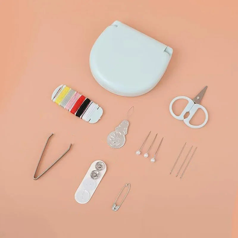 Portable Handheld Sewing Kit – Mini Travel Machine & Tools Travel Sewing Kit Peaceful Pleasures Health and Wellness