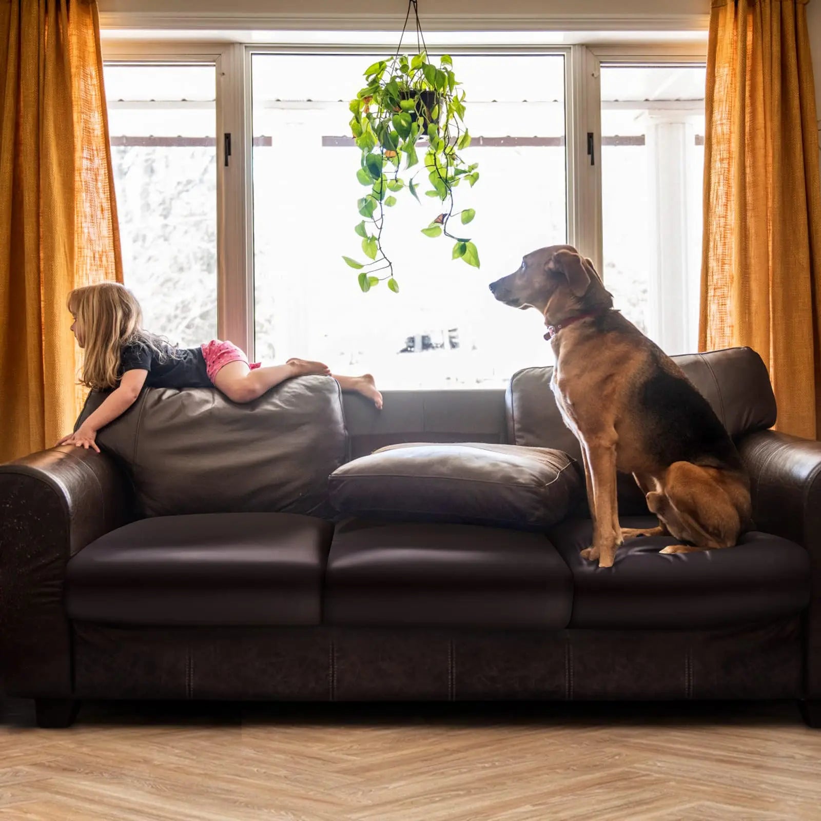 PU Leather Waterproof Sofa Seat Cushion Cover Elastic Chair Settee Seats Furniture Protector For Home Living Room Pets Kids Peaceful Pleasures Health and Wellness
