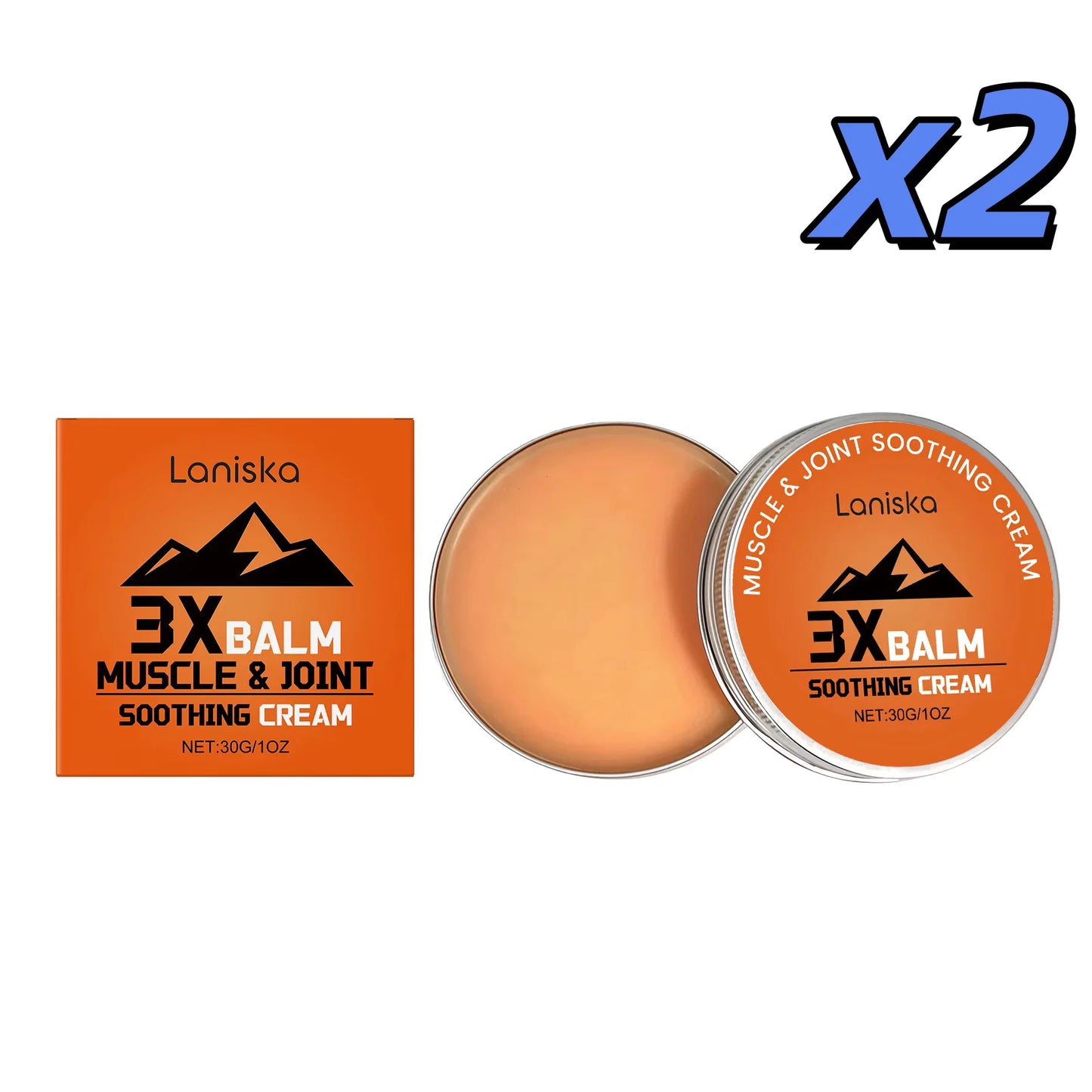 Laniska Joint & Muscle Relief Balm – Knee, Shoulder & Leg Cream