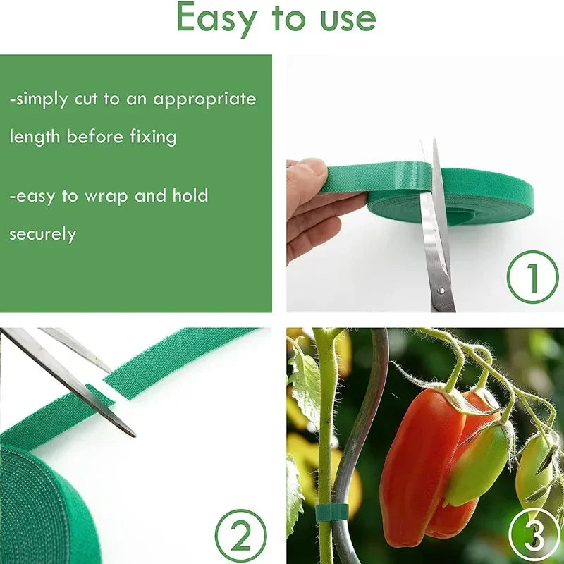 Nylon Plant Ties Garden Twine Straps 2M 5M 10M Rolls Garden Plant Ties Peaceful Pleasures Health and Wellness