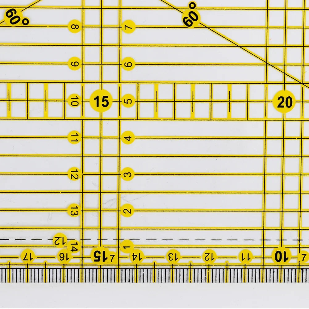 30x15cm Acrylic Patchwork Quilting Ruler | Clear Cutting Tool