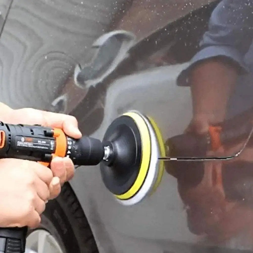 1 Set car polishing disc For Polisher Machine Waxing Polishing Wool Car Polishing Pad Set Buffing Auto Paint Car 3/4/5/6Inch Peaceful Pleasures Health and Wellness