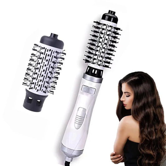 Automatic Rotating Multifunctional Hot Air Brush Portable Ionic Blow Dryer Bristle Laser Hair Salon Tool Electric Power Peaceful Pleasures Health and Wellness